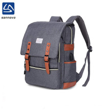 Vintage Laptop Backpack for Women Men,School College Backpack with USB Charging Port Fashion Backpack Fits 15 inch